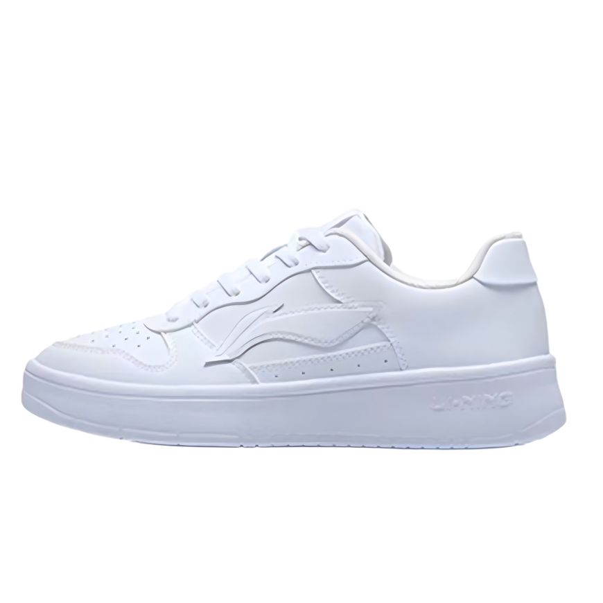 LiNing Pontoon Boats Lightweight, Slip Resistant, And Abrasion Resistant Low Top Skateboard Shoes Unisex White Black купить в интернет-магазине Yoocart с быстрой доставкой по России.