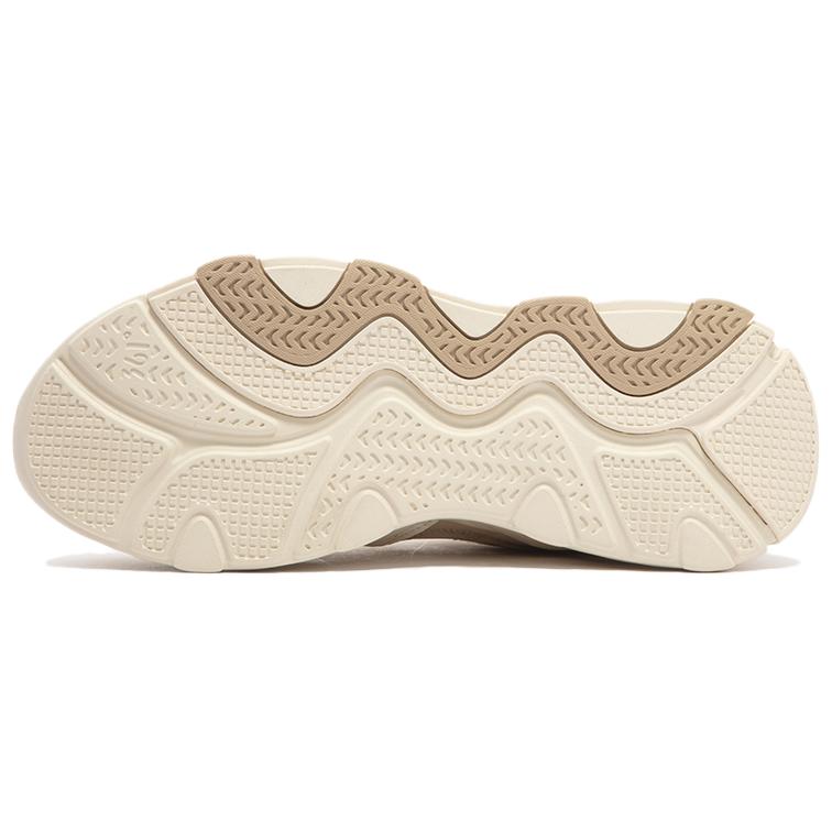 361° Abrasion Resistant Low Top Chunky Sneakers Women's Beige