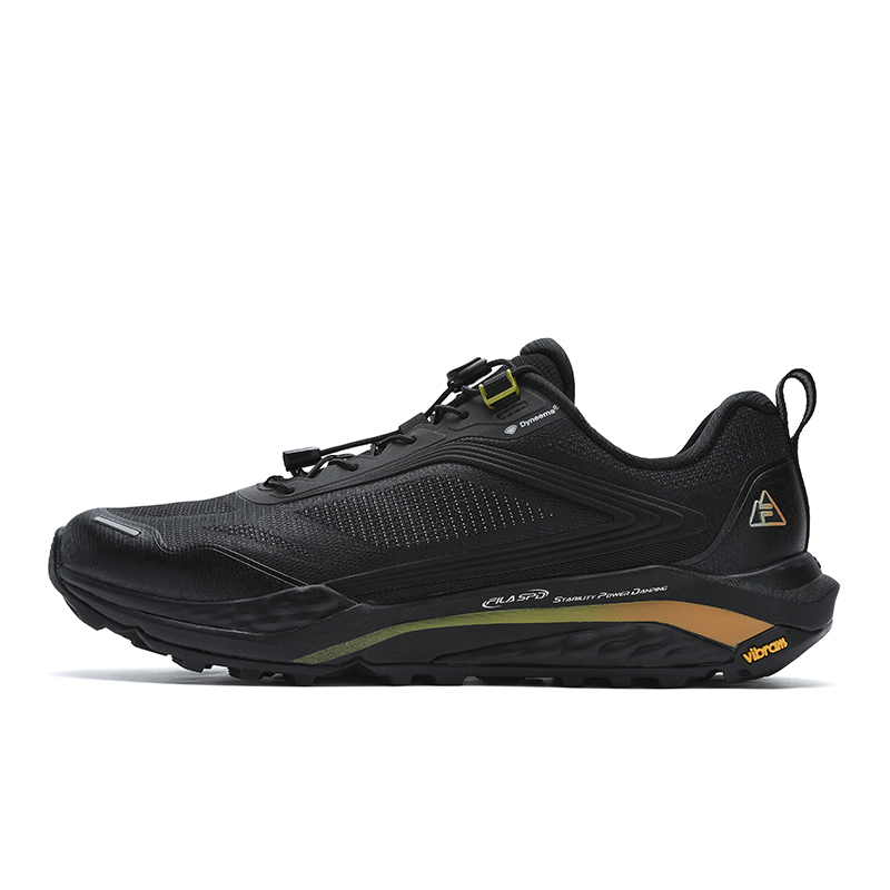 FILA SPD LYNX 2 Outdoor Shoes Men Low-Top Black Orange