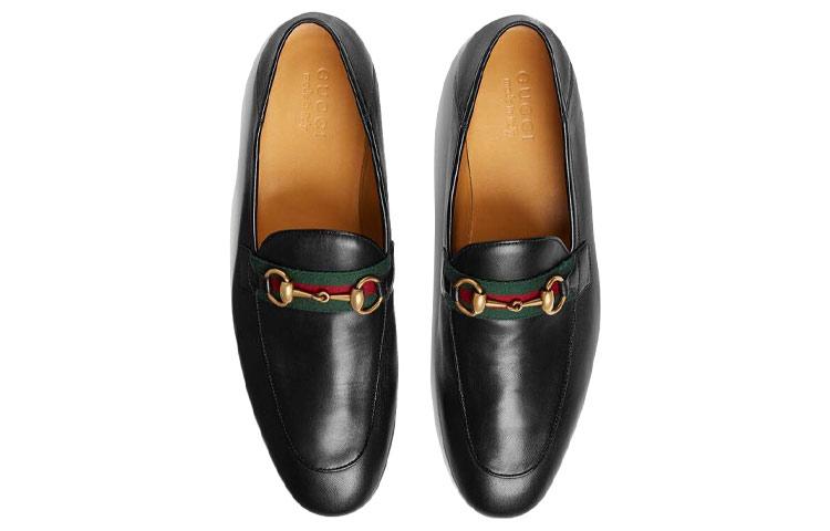 GUCCI Horsebit-detail Leather Loafers купить в интернет-магазине Yoocart с быстрой доставкой по России.
