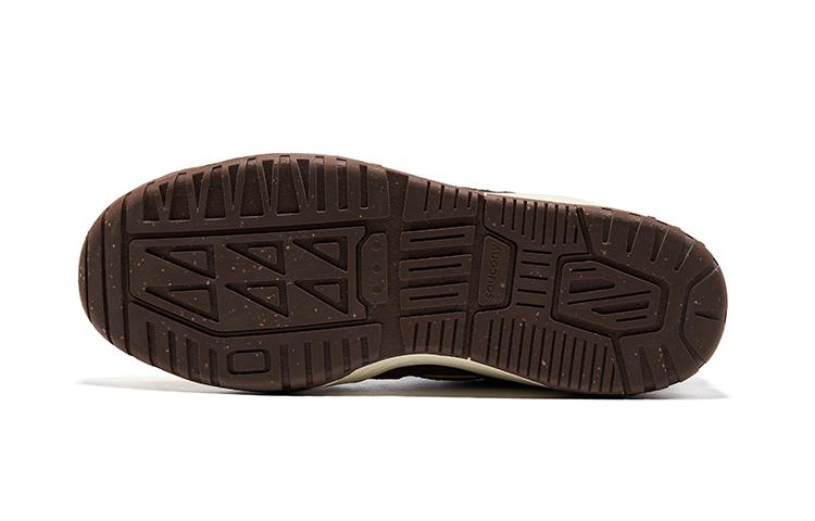 Saucony Cross 90 Low-Top Running Shoes Unisex Khaki Green