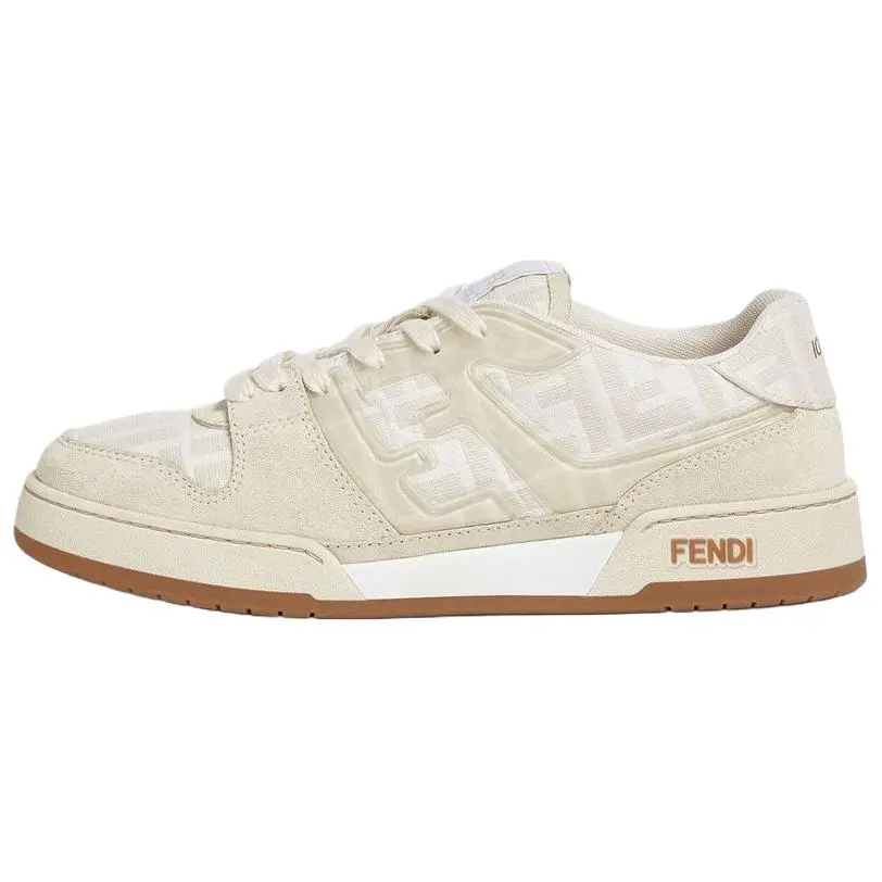 FENDI Match Ff Jacquard Low Top Sneakers