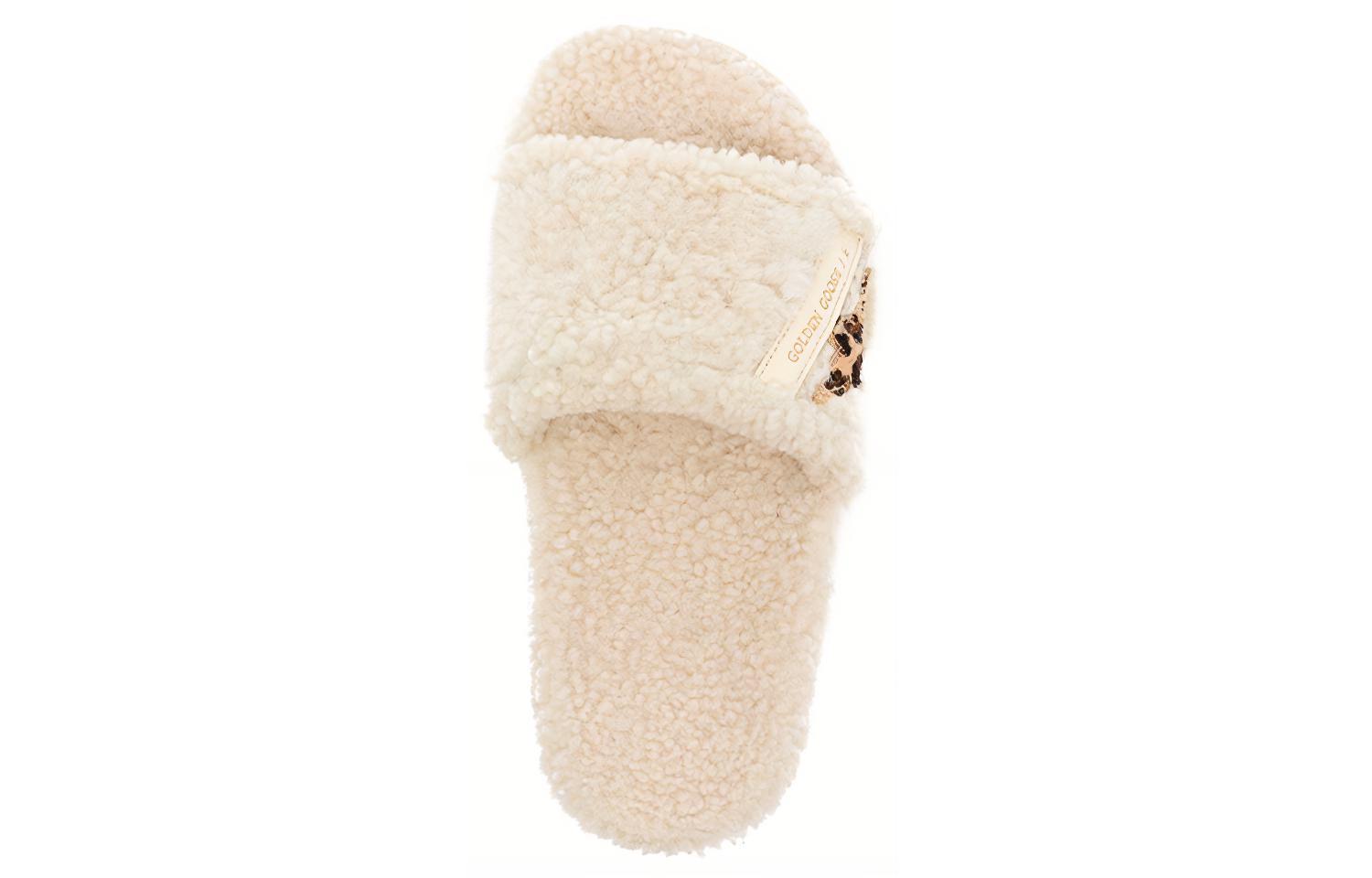 Golden Goose Slide Slippers Women's Ecru купить в интернет-магазине Yoocart с быстрой доставкой по России.