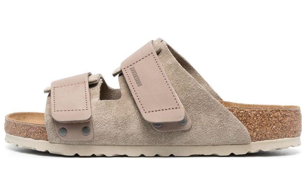 Birkenstock Uji Touch-strap Suede Sandals