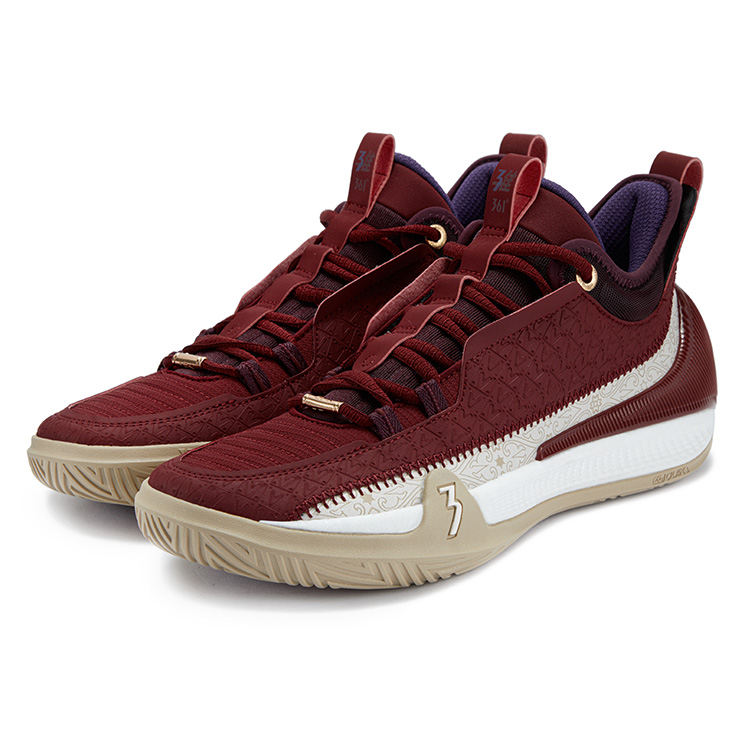361° Zen 7 Cushioning, Wear Resistant Mid top Basketball Shoes Men's Black Cherry купить в интернет-магазине Yoocart с быстрой доставкой по России.