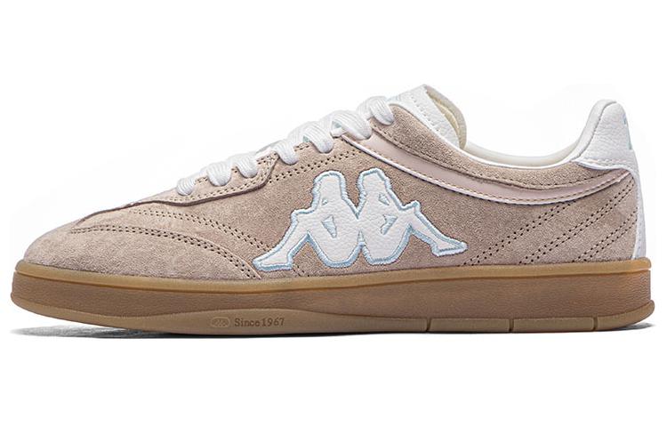 Kappa Tifo Anti Slip Wear Resistant Low Top Skateboard Shoes Women's White Pink
