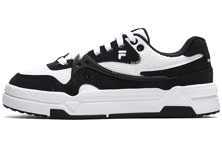 FILA FUSION Bank Skate Shoes 'Black White' Women's