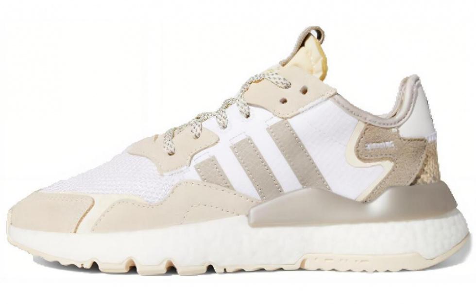 Adidas Originals Nite Jogger 'White Brown' Women's