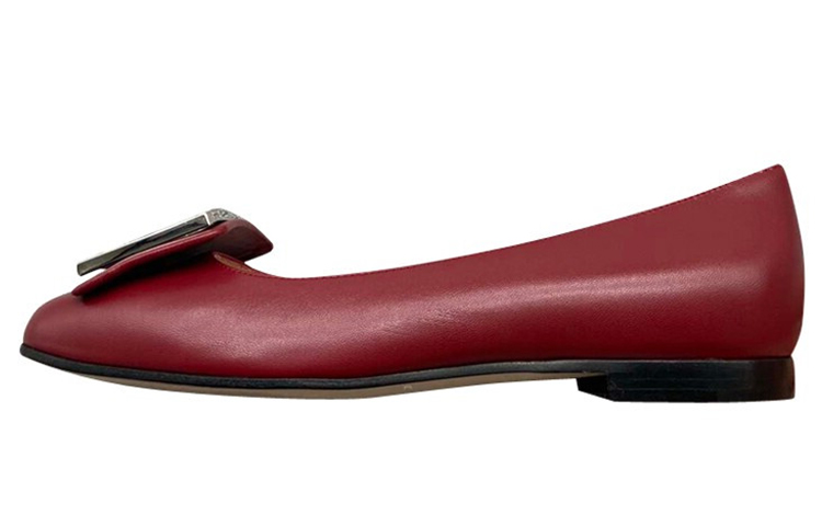 GUCCI Casual Single Shoes Women's Red