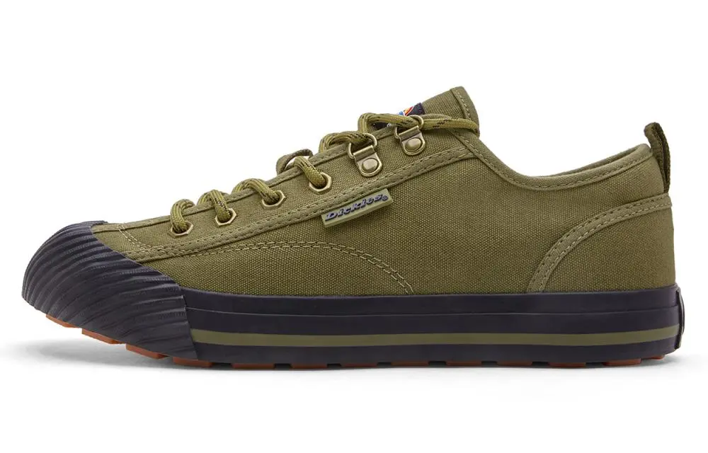 Dickies Low Top Skateboard Shoes Unisex Army Green