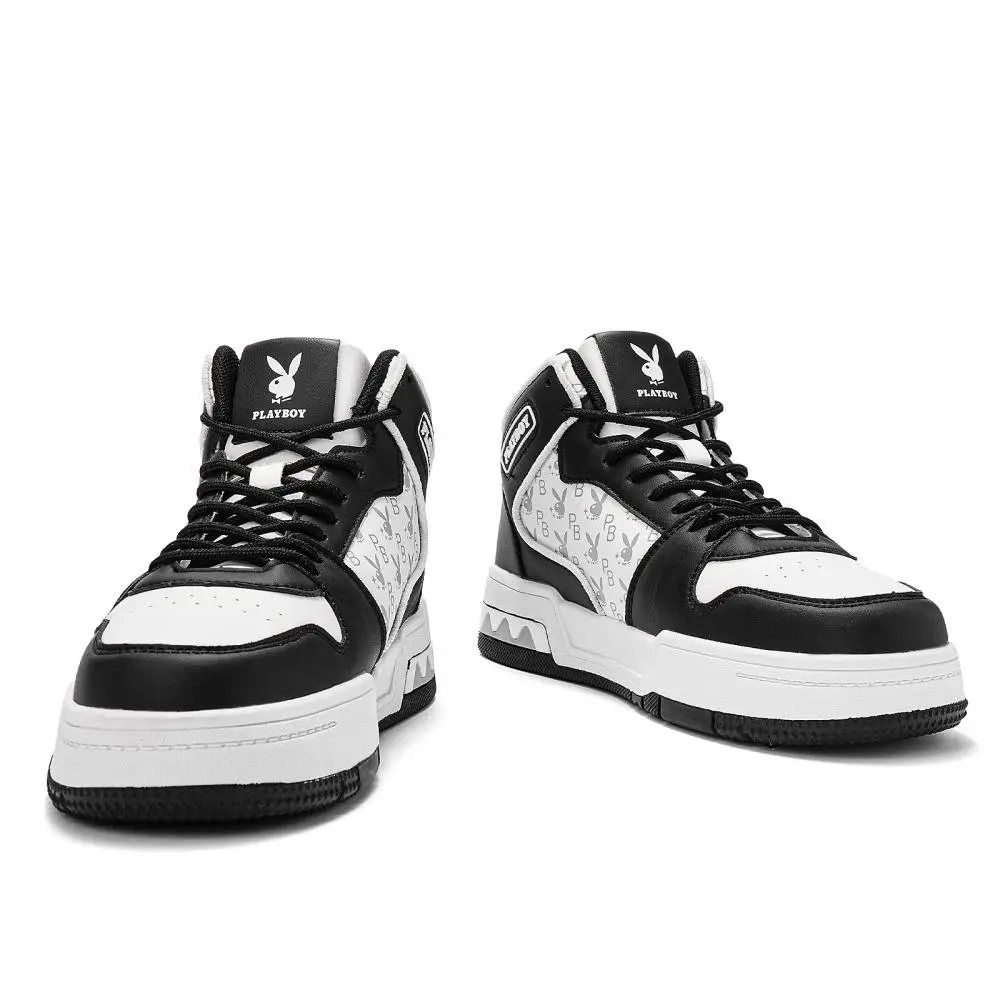 Playboy High-Top Skateboard Shoes Men's