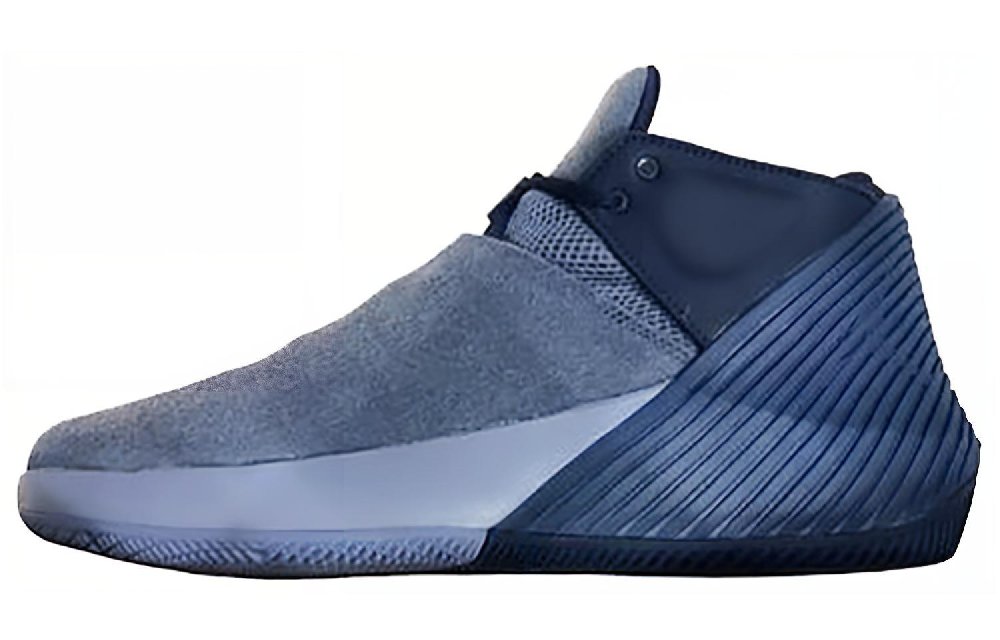 Jordan Why Not Zer0.1 Russell Westbrook 1 Non slip Lightweight Mid Top Basketball Shoes Men's Blue