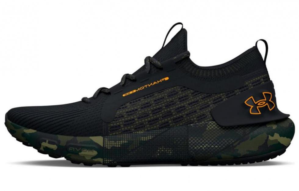 Under Armour HOVR Phantom 3 Black Marine Green Camo