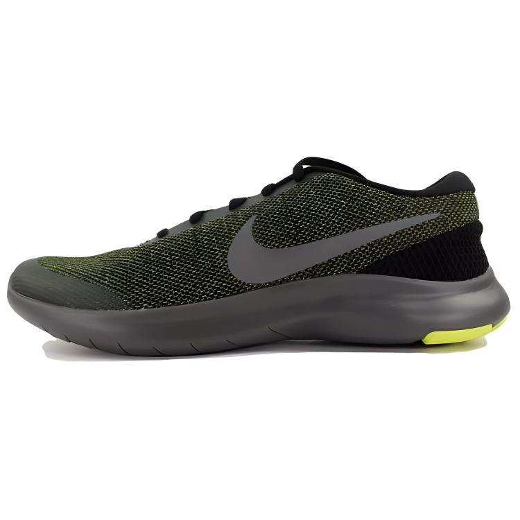 Nike Flex Experience Rn 7 Black Metallic Dark Grey Volt