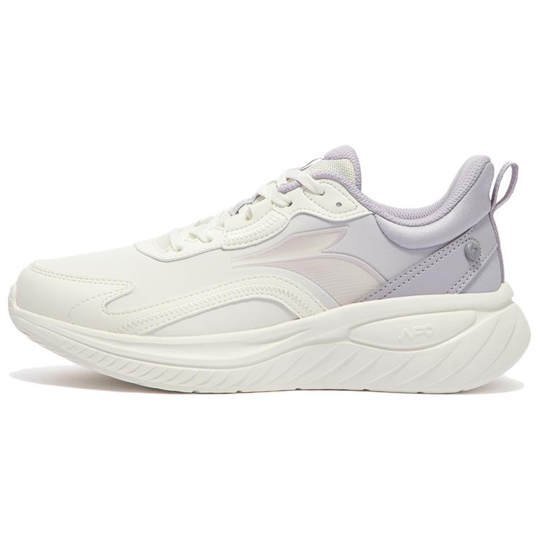 361° Running Shoes Women's Low-Top Feather White/Light Gray Purple