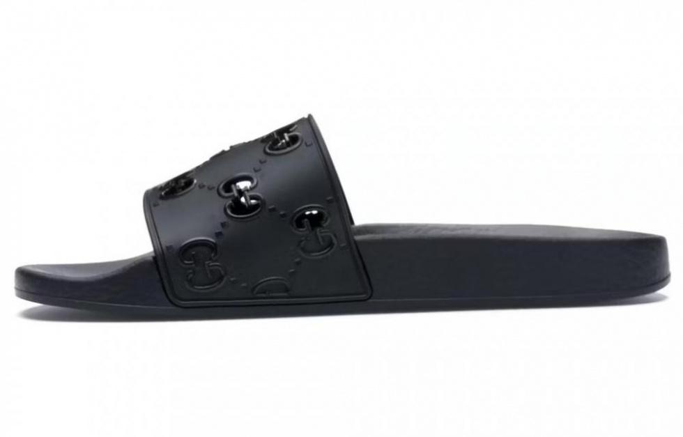 GUCCI GG Rubber Slides