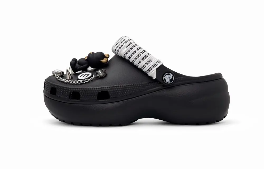 Crocs Classic Platform Clog Clogs Women's Black