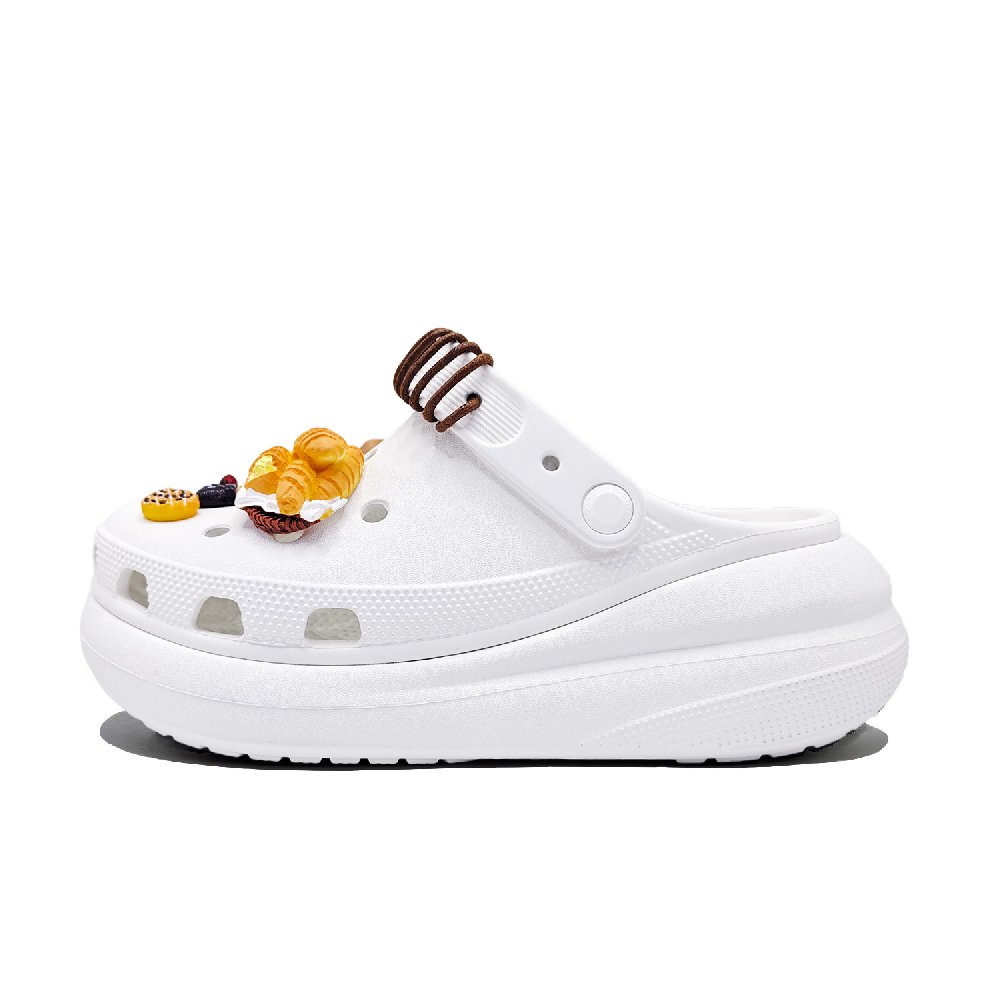 Crocs Crush Clog Clogs Unisex White