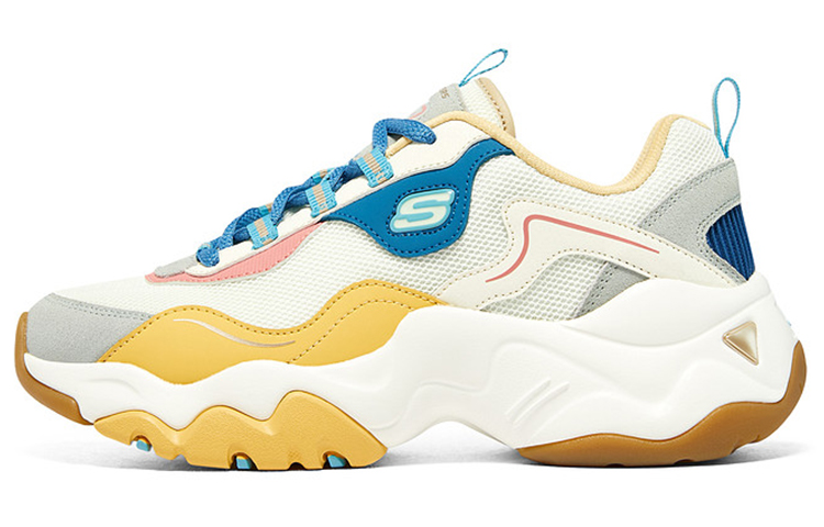 Skechers D'Lites 3.0 'White Blue Yellow' Women's