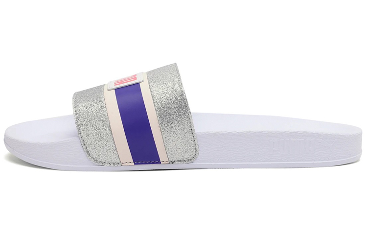 PUMA Leadcat Ftr Slides '90s Pop Glittered White' Women's