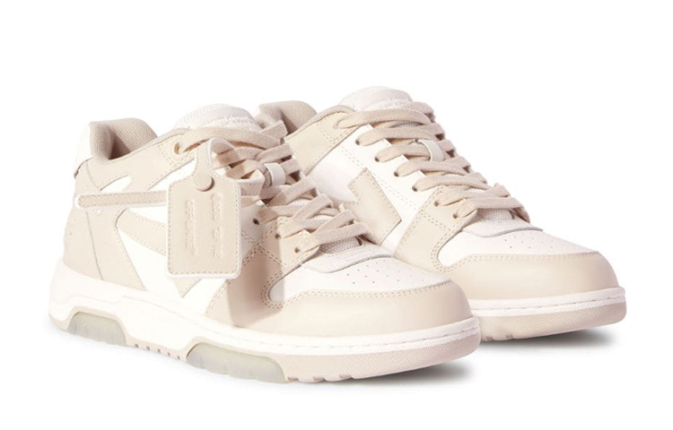 OFF WHITE Out Of Office Ooo Low Tops Beige Women's купить в интернет-магазине Yoocart с быстрой доставкой по России.