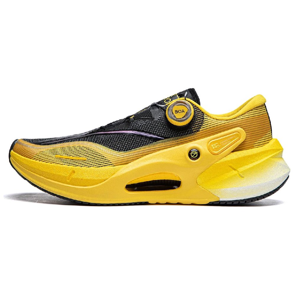 LINING Furious Rider 7.0 PRO V2 Running Shoes Men's Low top Black/Lemon