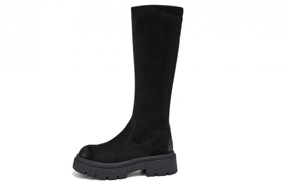 EBLAN Knee-high Boots Women's Black