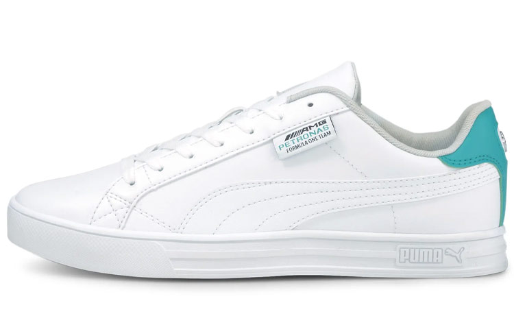 PUMA Mercedes AMG Petronas F1 X Smash Vulc V3 Low 'White Spectra Green'