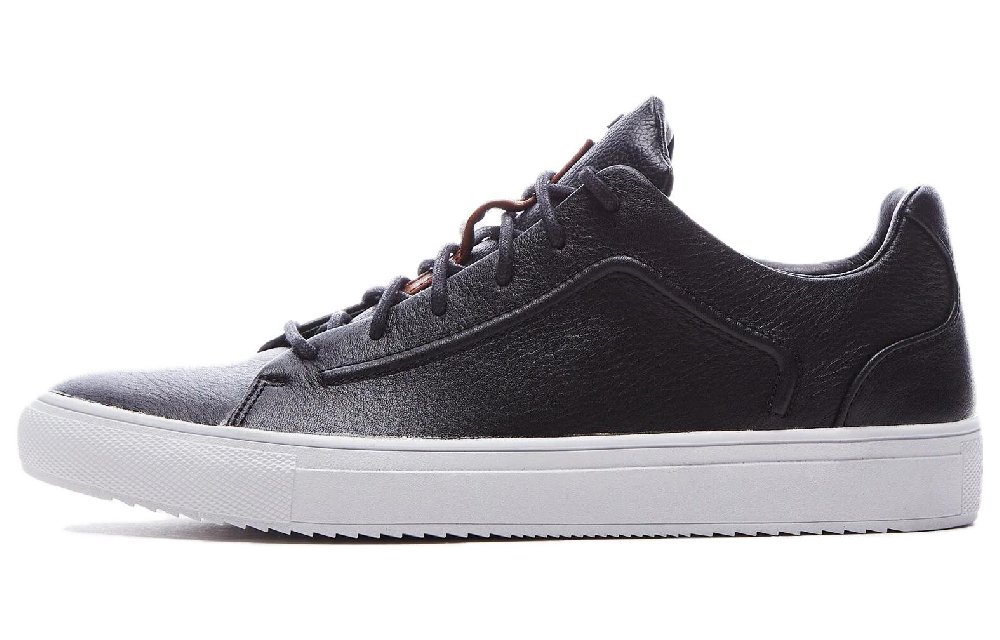 Skechers Razor-Nash Wear-Resistant Low-Top Skateboard Shoes Men's Black