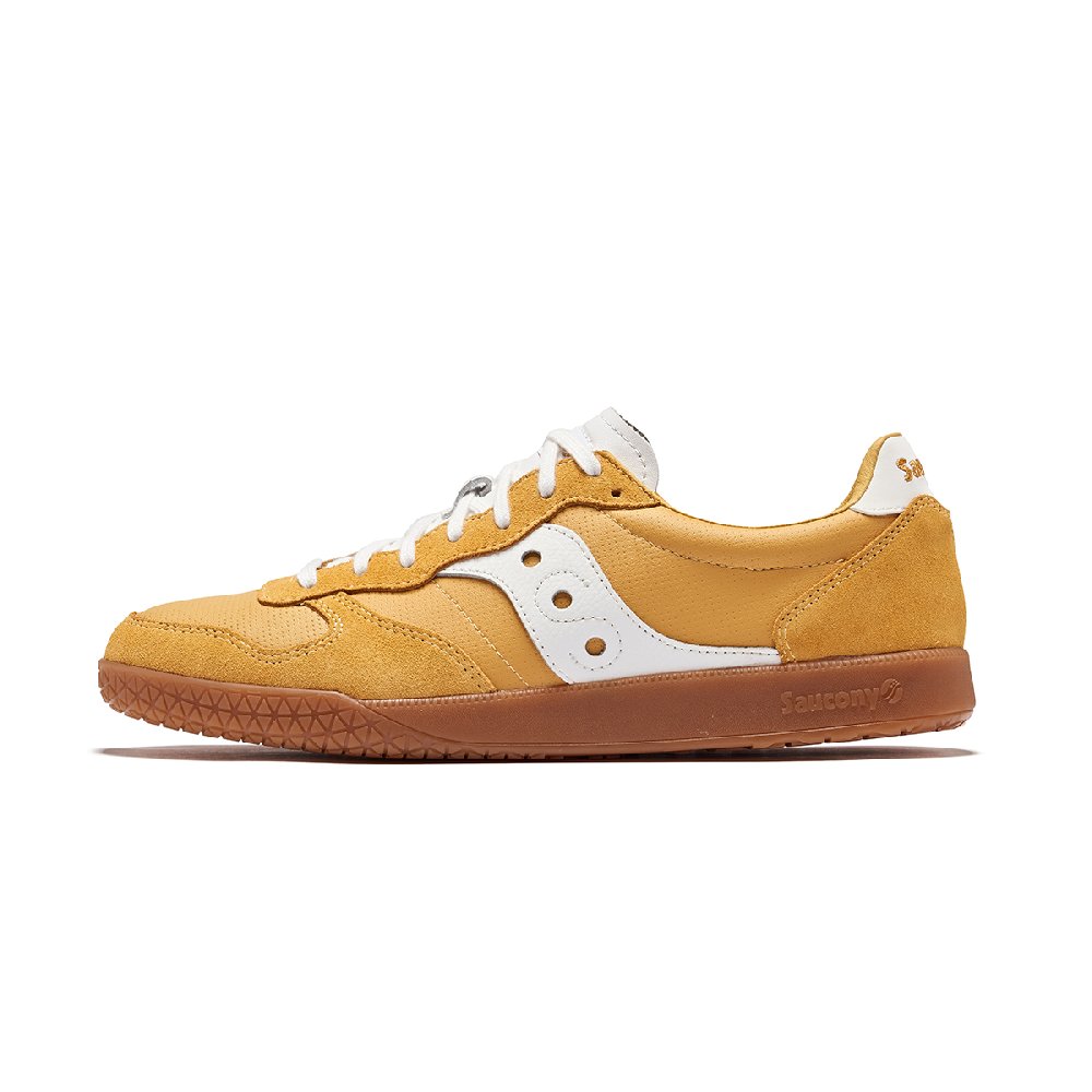 Saucony BULLET CT Low Top Casual Shoes Unisex Yellow White