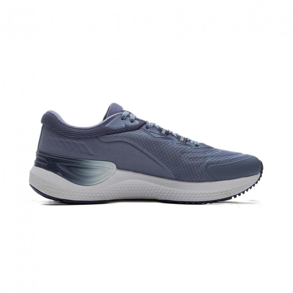 LiNing Eazgo V2 Cushioning Wear-Resistant Low-Top Running Shoes Men's Gray Blue купить в интернет-магазине Yoocart с быстрой доставкой по России.