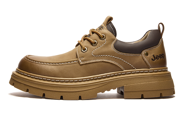 Jeep Martin Boots Men's Yellow, Khaki