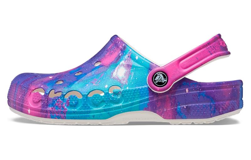 Crocs Classic Clog Beach Sandals Unisex White Multicolor