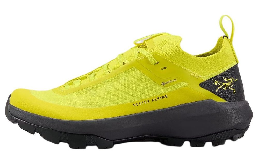Arcteryx Vertex GTX Anti-Slip Wear-Resistant Low-Top Hiking Trekking Shoes Women's Yellow
