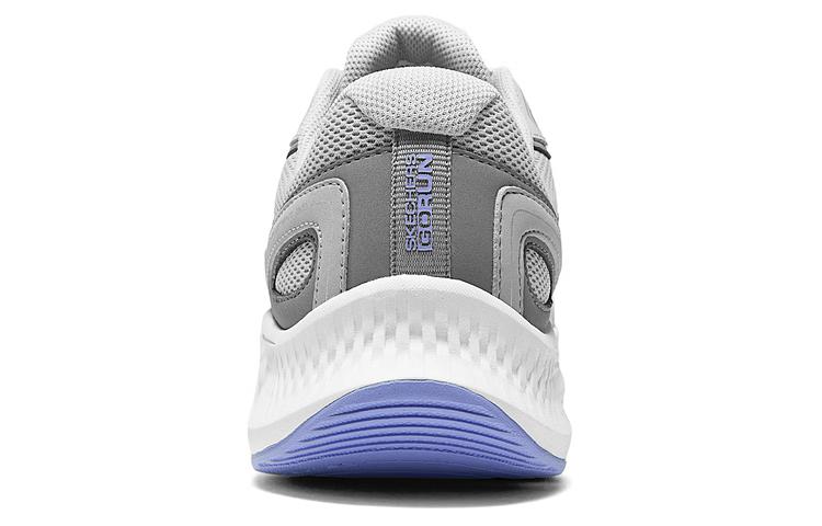 Skechers Low Top Running Shoes Women's Gray Purple