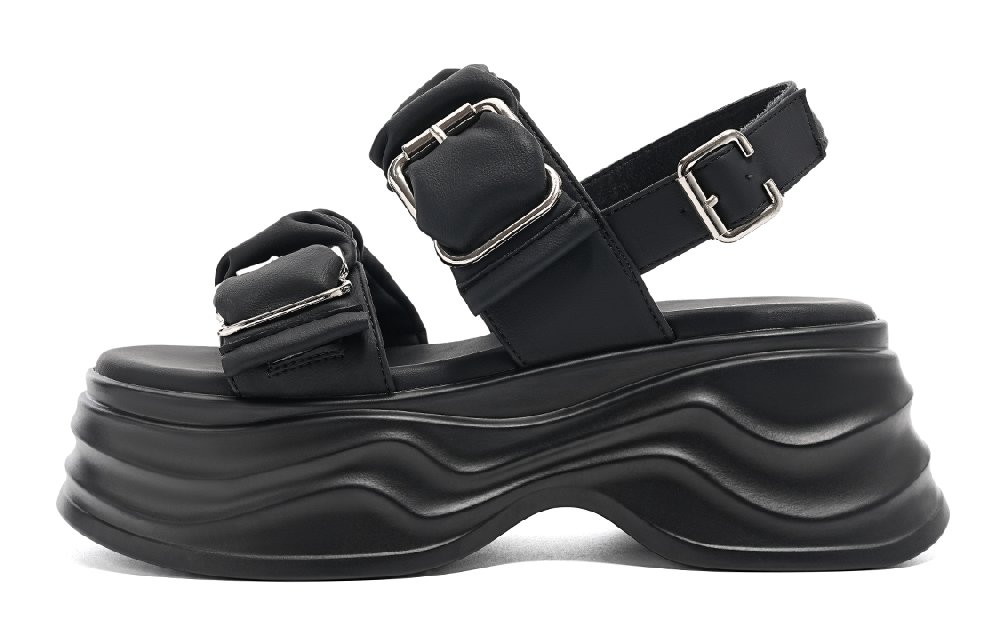 EBLAN Beach Sandals Women's Black