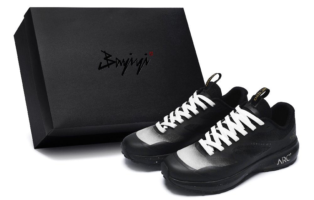 Arcteryx Norvan Ld 3 Outdoor Shoes Unisex Low-Top Black White
