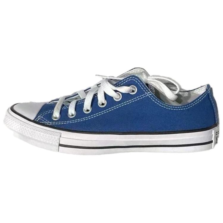 Converse ALLSTAR Anti-Slip Wear-Resistant Low-Top Canvas Shoes Unisex Blue