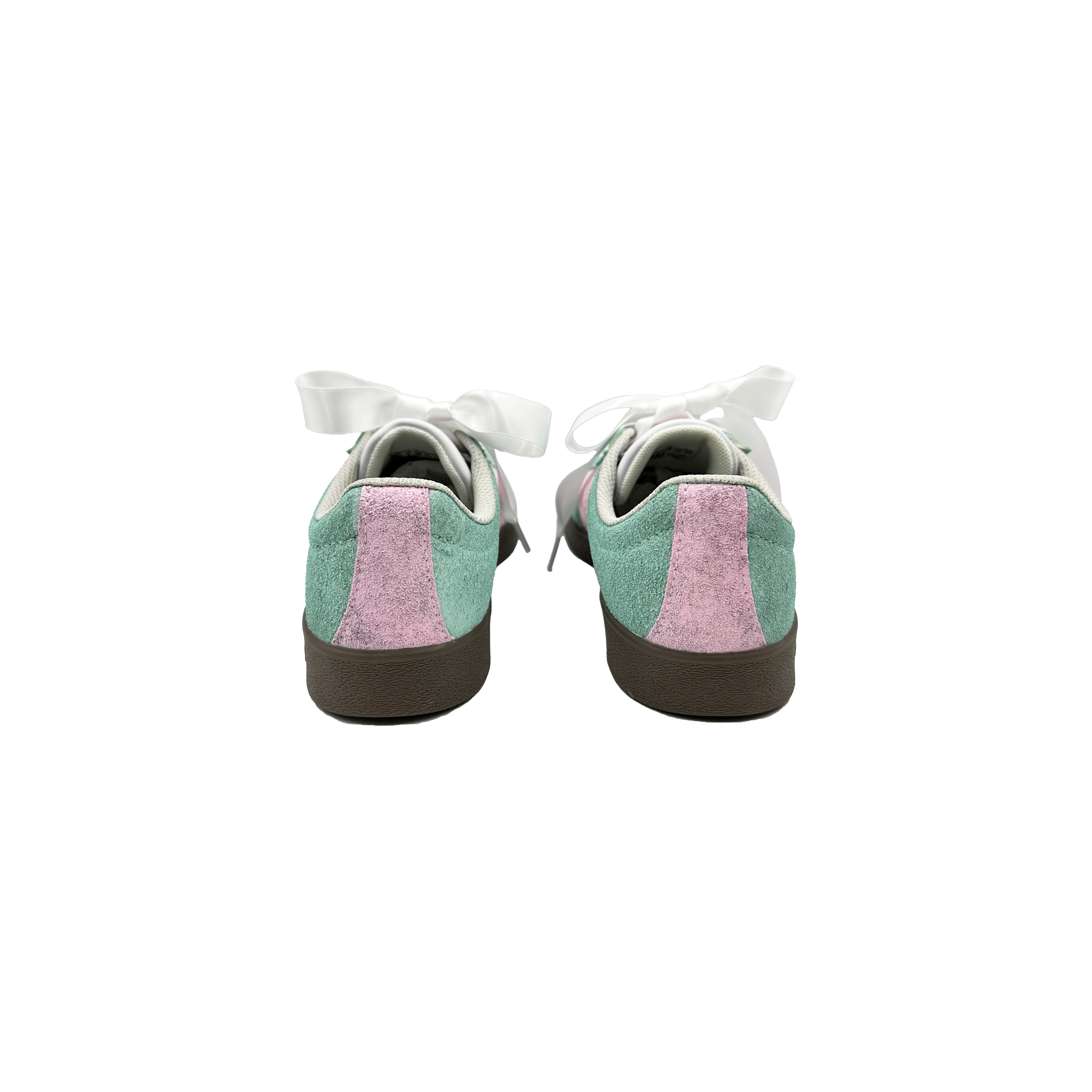 Adidas Neo Vl Court Classic Wear-resistant And Lightweight Low-Top Skateboard Shoes Unisex Pink Green купить в интернет-магазине Yoocart с быстрой доставкой по России.