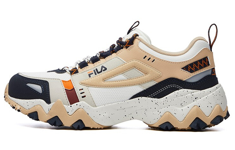 FILA FUSION Casual Shoes Men Low Top Beige Yellow/Micro White