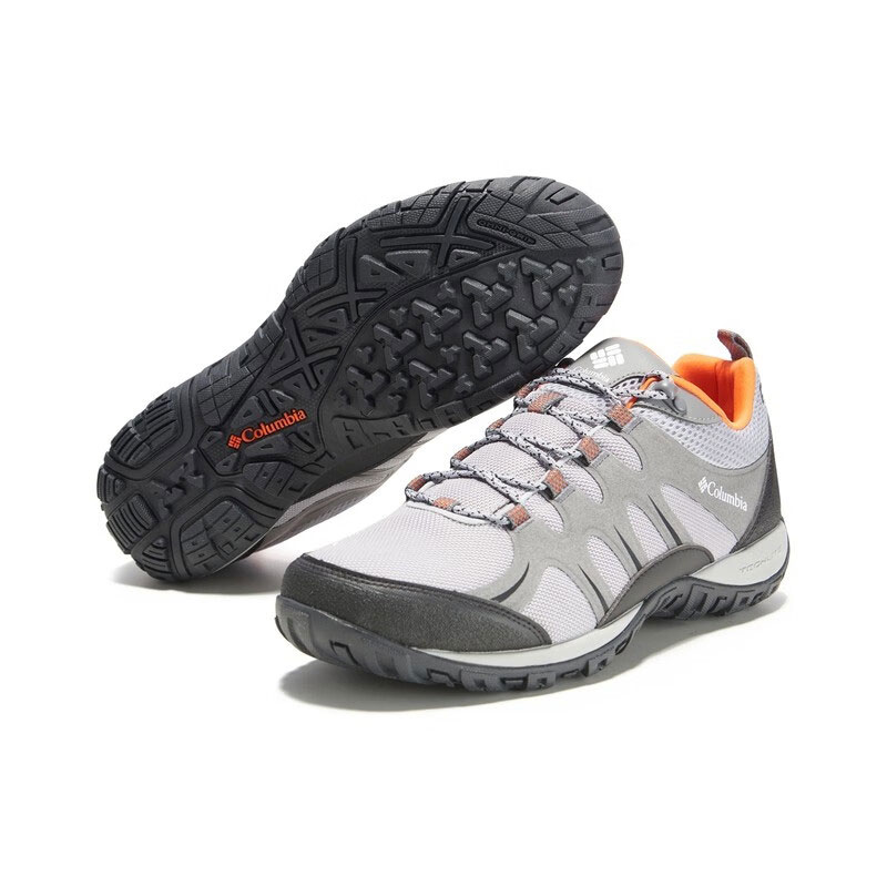 Columbia Slip-Resistant Low-Top Outdoor Shoes Men's Light Gray купить в интернет-магазине Yoocart с быстрой доставкой по России.