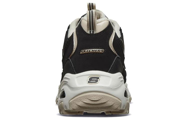 Skechers D'Lites 1.0 Fashion Running Shoes Black/Grey/Brown Women's купить в интернет-магазине Yoocart с быстрой доставкой по России.