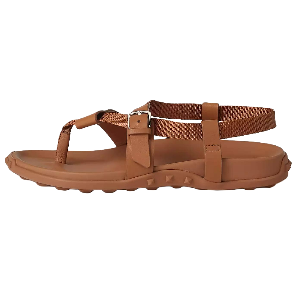 HERMES Strap Sandals Women's Brown