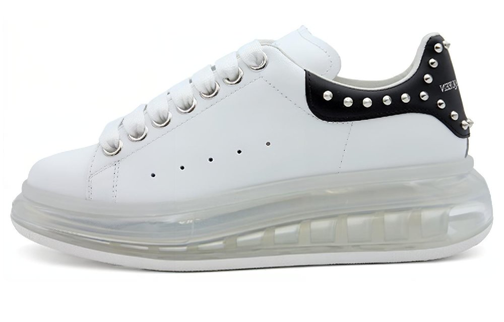 Alexander McQueen Stylish Skateboarding Shoes Women's White