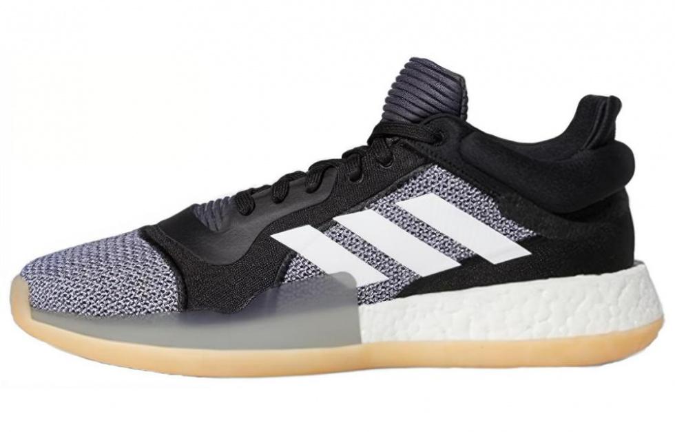 Adidas Marquee Boost Low Black White Gum