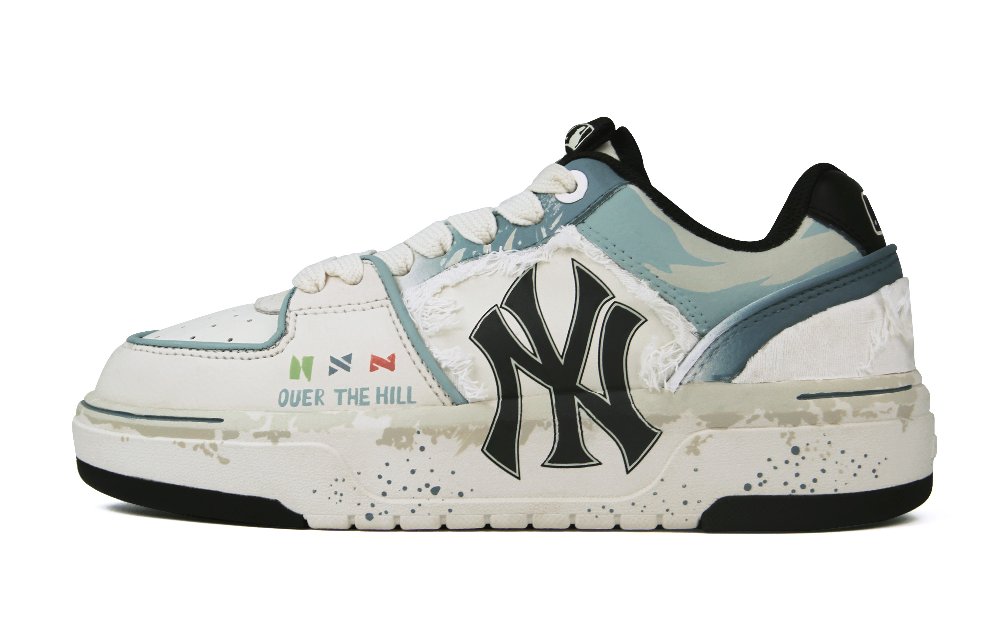 MLB Chunky Liner Low Top Skateboard Shoes Unisex Ivory