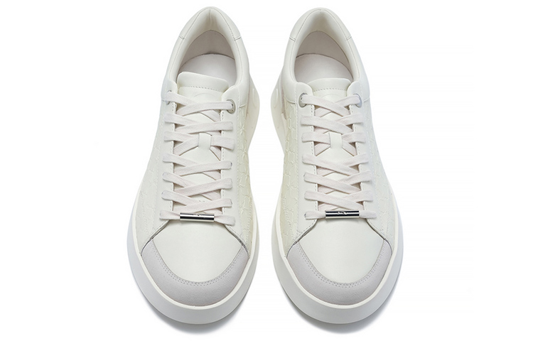 LI NING 1990 Classic Collection Anti Slip Wear Resistant Low Top Sports Casual Shoes Men's Ecru