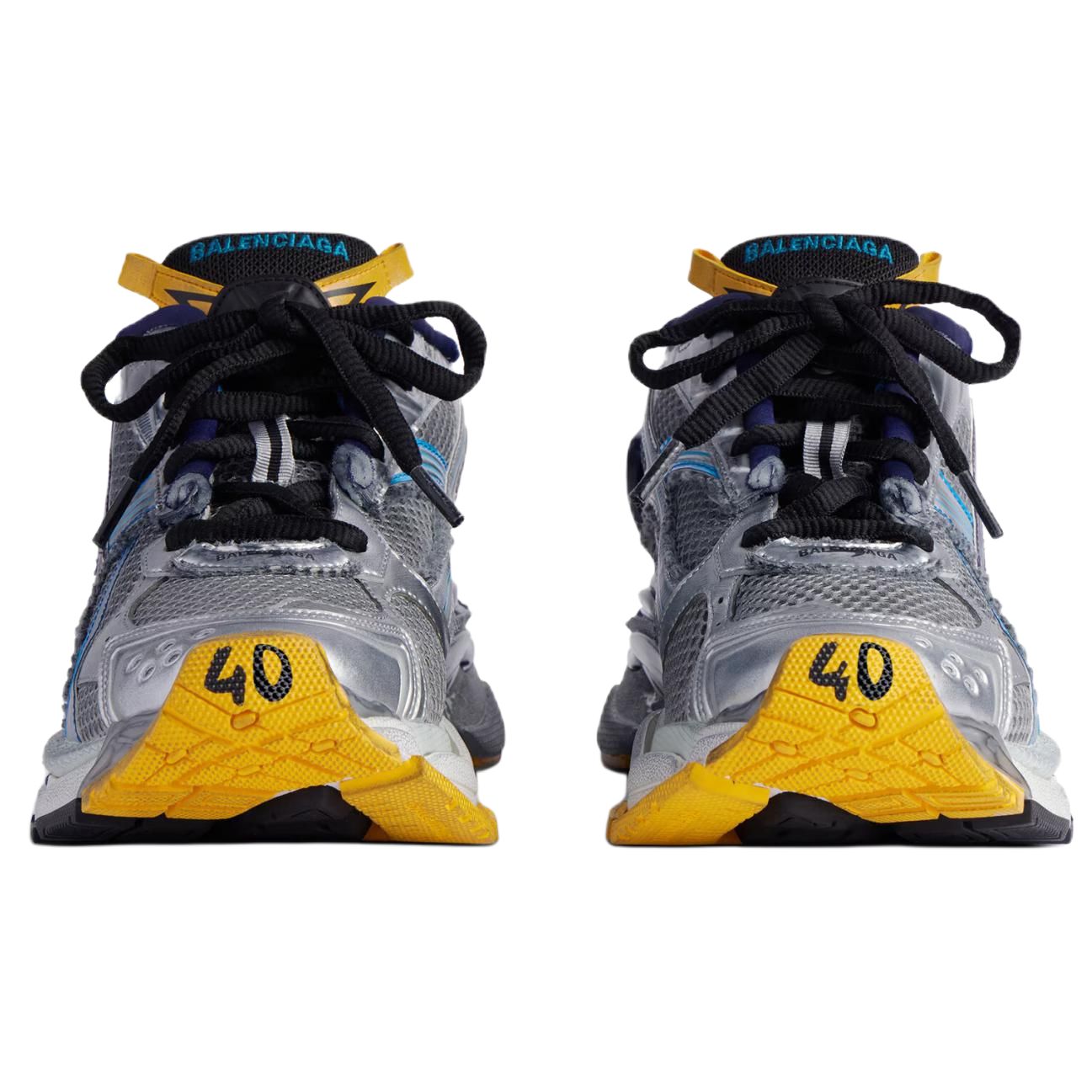 Balenciaga Runner Grey Blue Orange Aqua купить в интернет-магазине Yoocart с быстрой доставкой по России.
