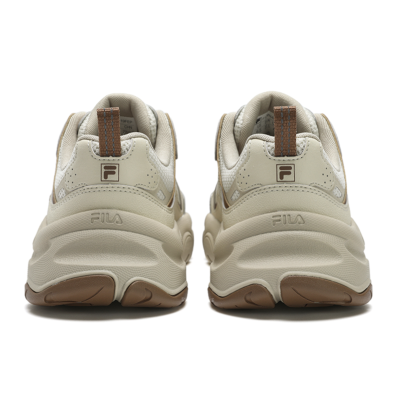 FILA MARS 3 Anti Slip Wear Resistant Low Top Casual Shoes Men's White Yellow
