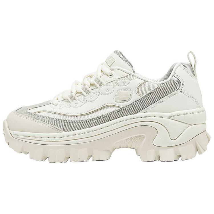 Skechers Street Honey Cake Shoes Low Top Chunky Sneakers Women's Ivory
